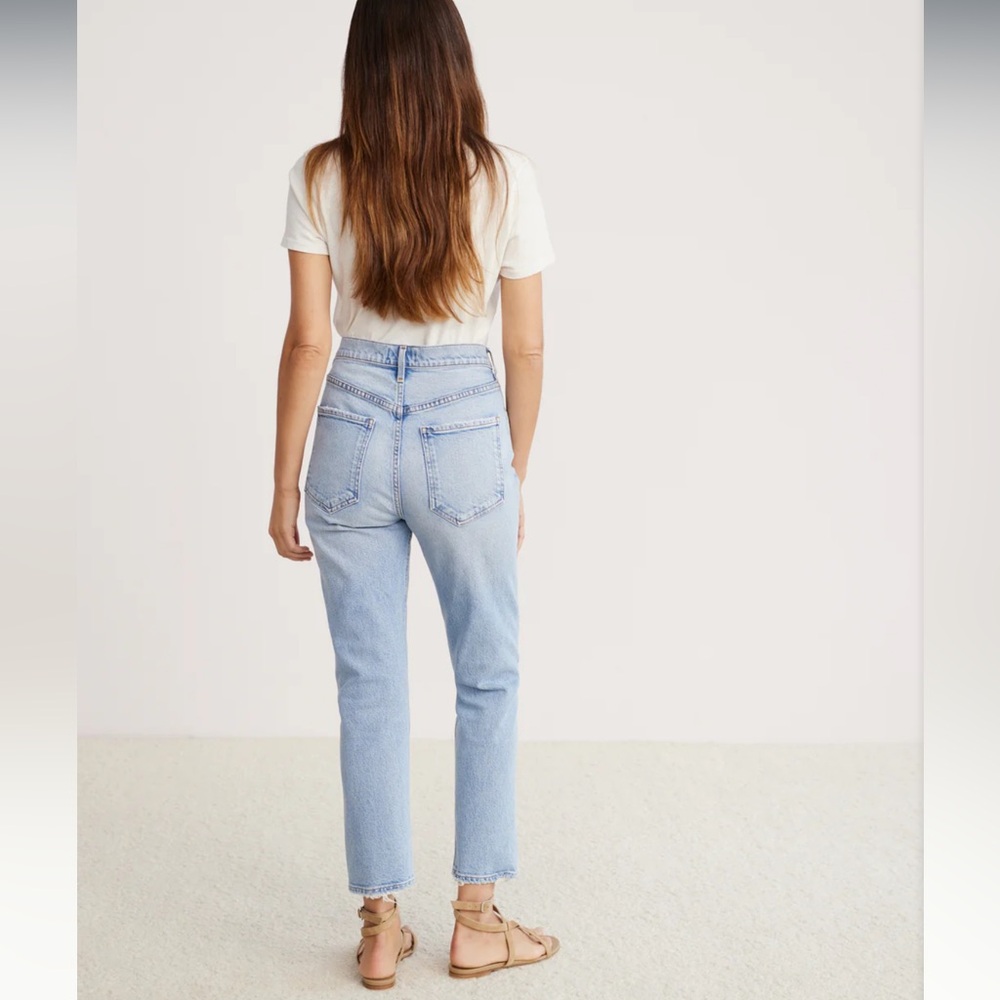Agolde Riley Crop Jean Dynamic - Picture 4 of 12
